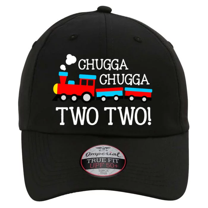 2nd Birthday Boy Train Chugga Chugga Two Two The Original Performance Cap