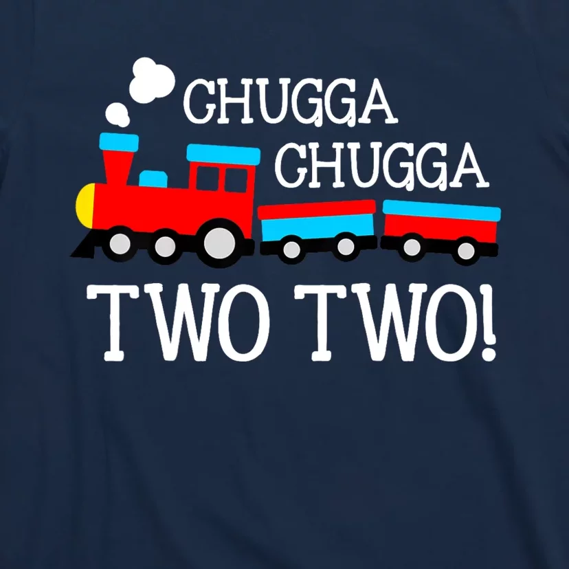 2nd Birthday Boy Train Chugga Chugga Two Two T-Shirt