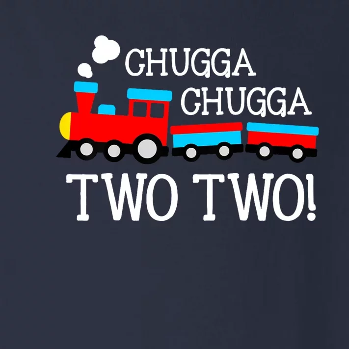 2nd Birthday Boy Train Chugga Chugga Two Two Toddler Long Sleeve Shirt