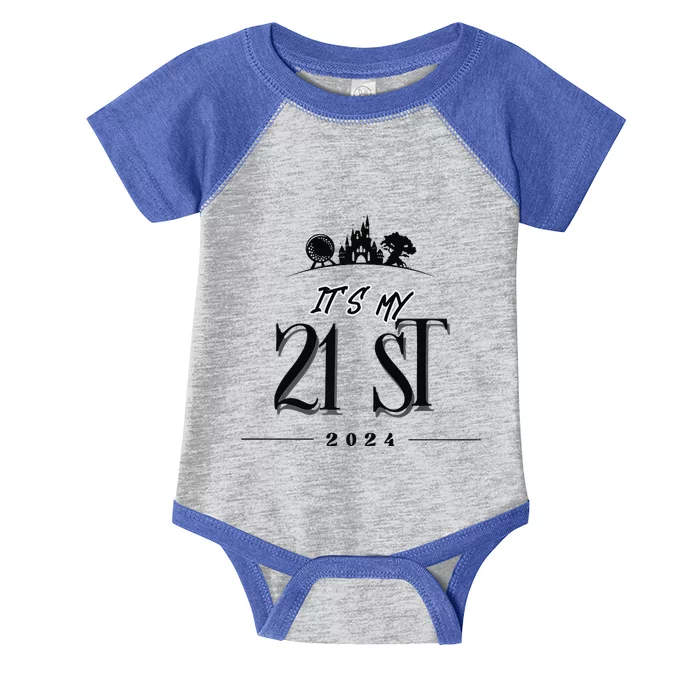 21st Birthday Celebration Infant Baby Jersey Bodysuit