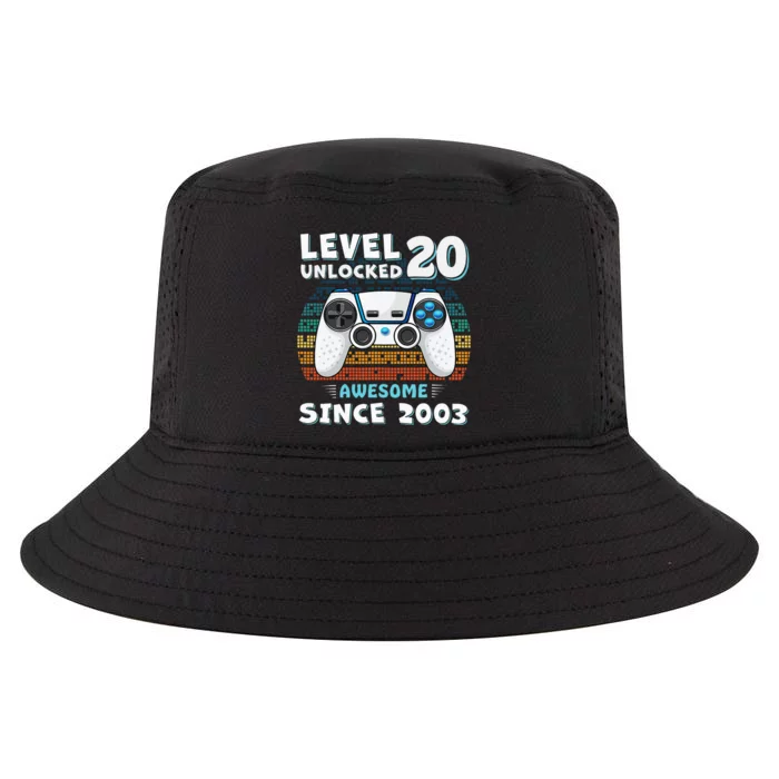 20 Birthday Decorations Gamer Men Video 2003 20th Birthday Cool Comfort Performance Bucket Hat