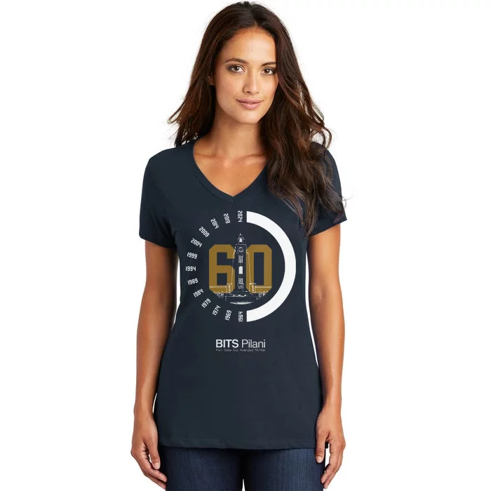 2024 Bitsians Day Women's V-Neck T-Shirt