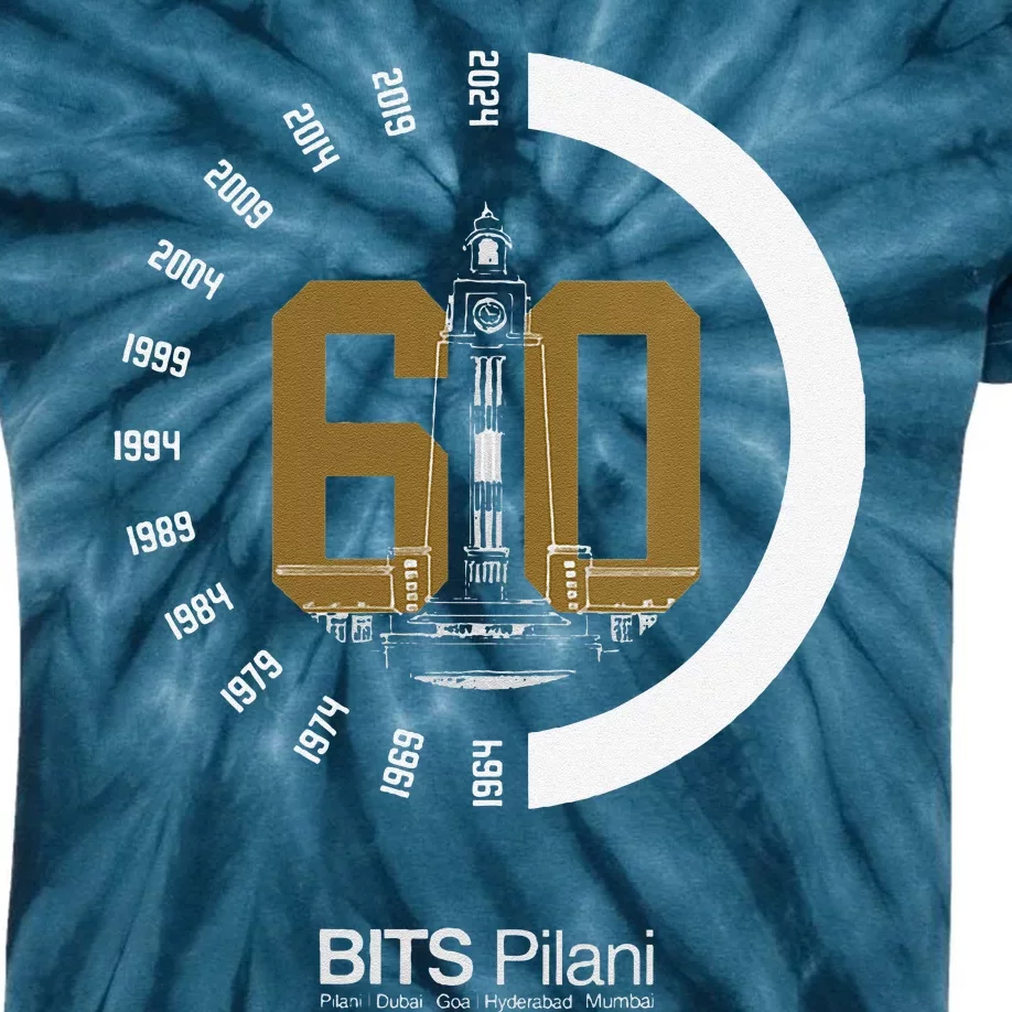 2024 Bitsians Day Kids Tie-Dye T-Shirt