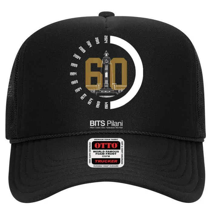 2024 Bitsians Day High Crown Mesh Trucker Hat