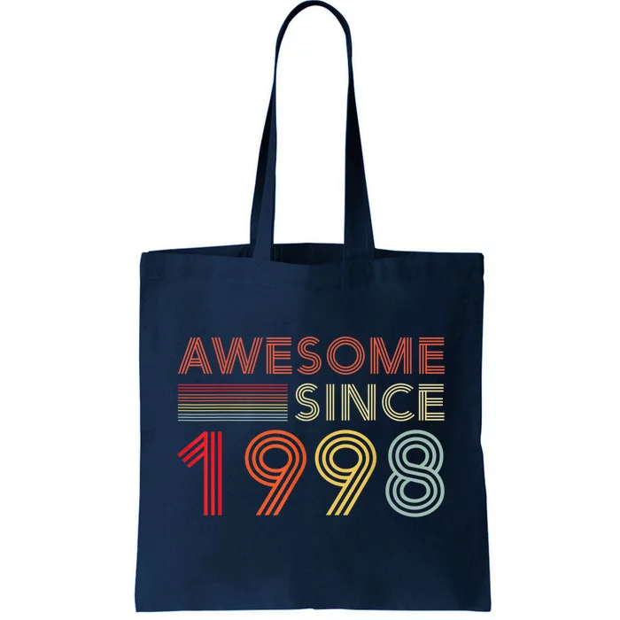 25 Birthday Decorations  Wo 1998 BDay 25th Birthday Tote Bag