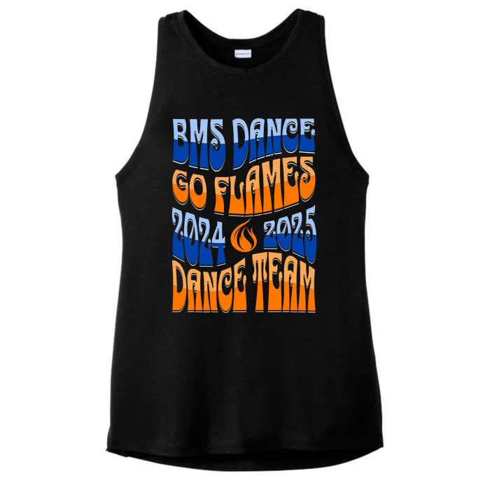 20242025 Bms Dance Team Ladies Tri-Blend Wicking Tank