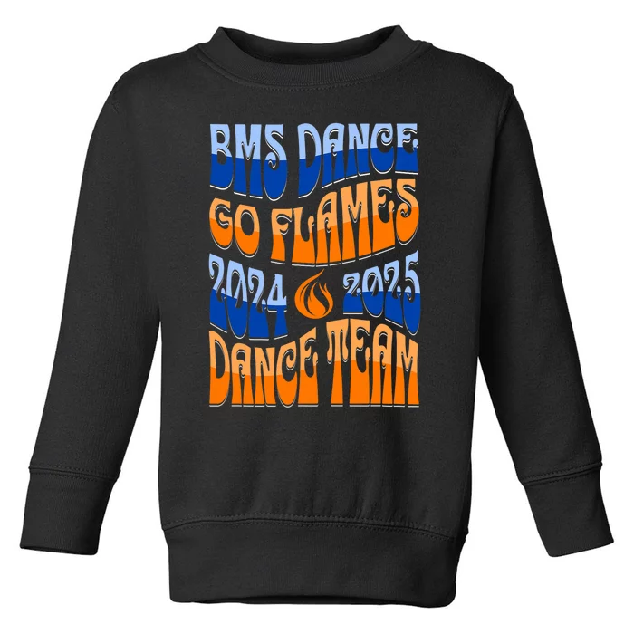 20242025 Bms Dance Team Toddler Sweatshirt