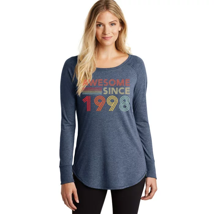 25 Birthday Decorations 1998 BDay 25th Birthday Women's Perfect Tri Tunic Long Sleeve Shirt