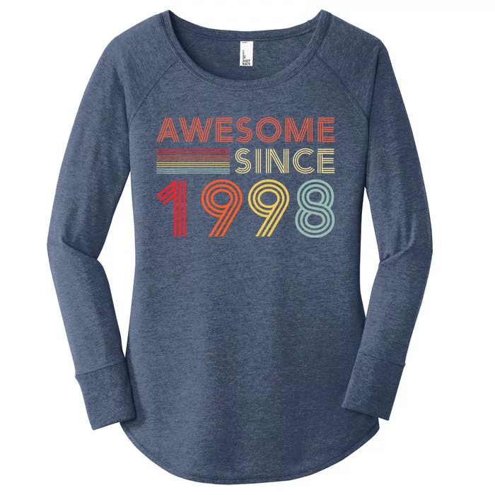 25 Birthday Decorations 1998 BDay 25th Birthday Women's Perfect Tri Tunic Long Sleeve Shirt