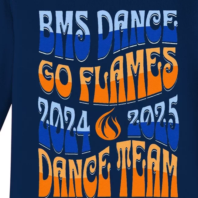 20242025 Bms Dance Team Baby Long Sleeve Bodysuit