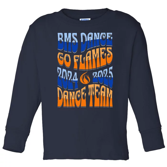 20242025 Bms Dance Team Toddler Long Sleeve Shirt