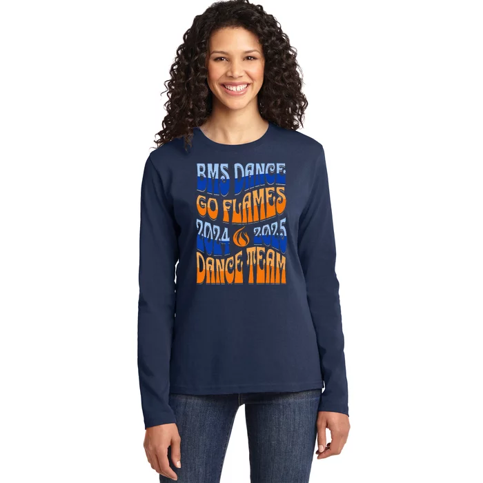 20242025 Bms Dance Team Ladies Long Sleeve Shirt