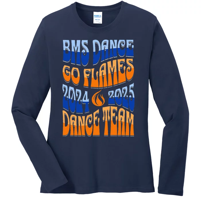 20242025 Bms Dance Team Ladies Long Sleeve Shirt