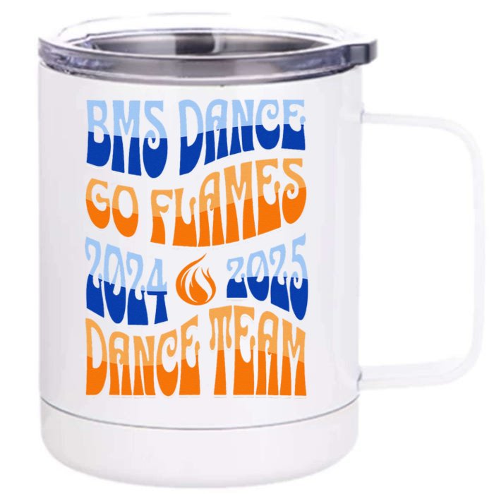 20242025 Bms Dance Team Front & Back 12oz Stainless Steel Tumbler Cup