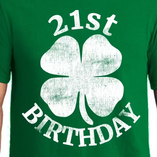 21st Birthday Funny St. Patricks Day Party Beer Gift Pajama Set