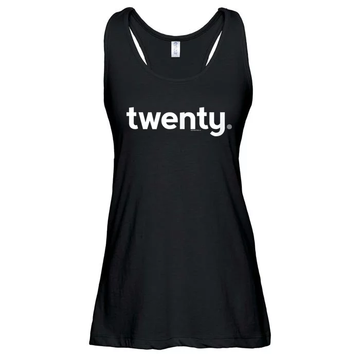 20th Birthday Gift Ideas for Him m.e.n | Design Twenty Ladies Essential Flowy Tank