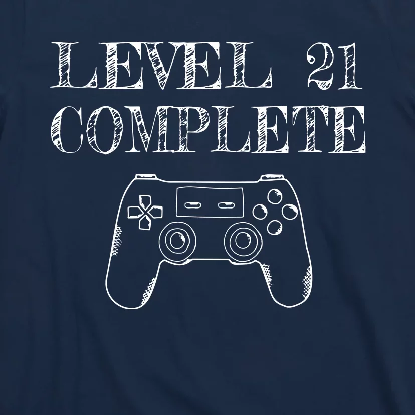 21st Birthday Gaming Level 21 Complete T-Shirt