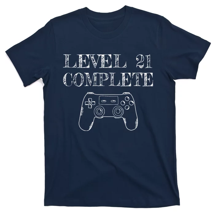 21st Birthday Gaming Level 21 Complete T-Shirt