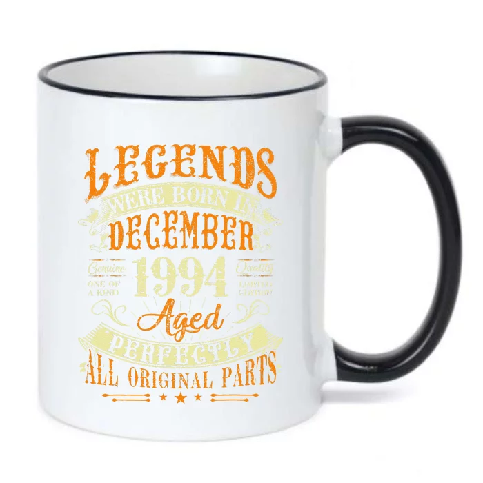 28th Birthday Gift 28 Years Old Legends Born December 1994 Black Color Changing Mug