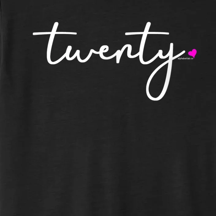 20th Birthday Gift Ideas for Her Wo | Twenty Party ChromaSoft Performance T-Shirt