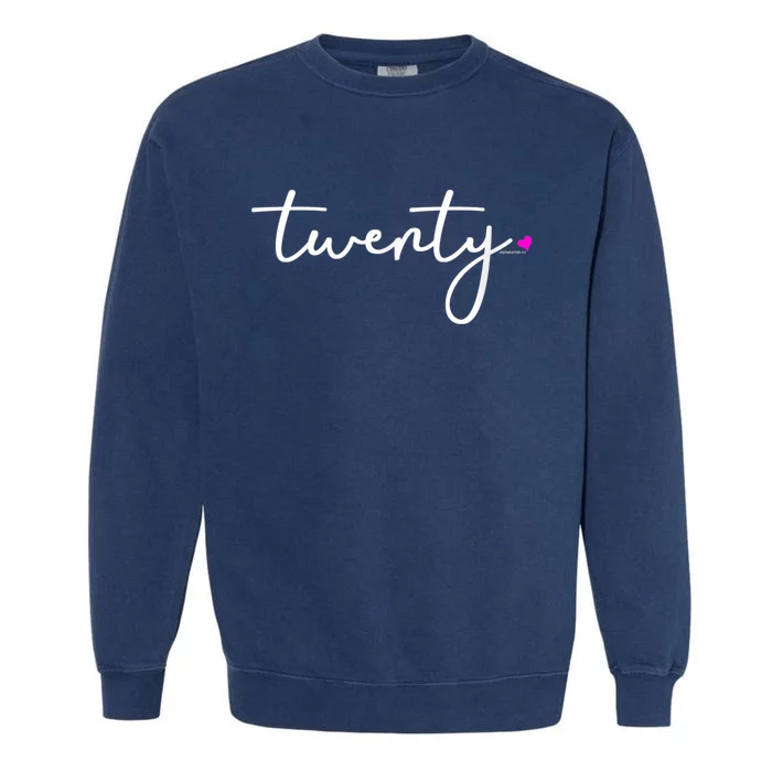 20th Birthday Gift Ideas for Her Wo | Twenty Party Garment-Dyed Sweatshirt