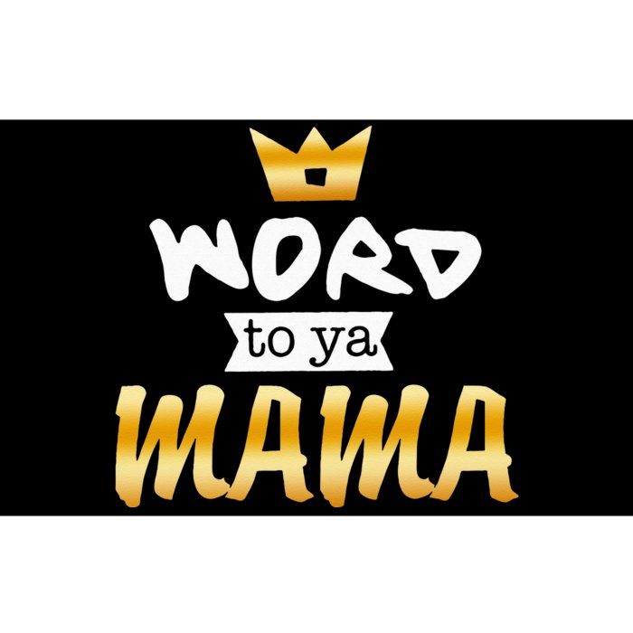 2nd Birthday Hip Hop Word To Your Mama Two Legit To Quit Bumper Sticker