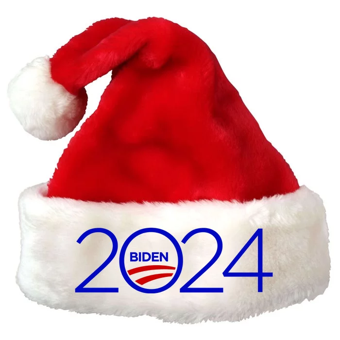 2024 Biden Joe Biden Harris Premium Christmas Santa Hat