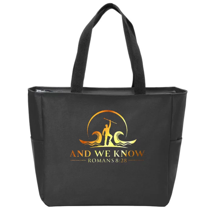 28 Bible Verse Christian Costume Zip Tote Bag