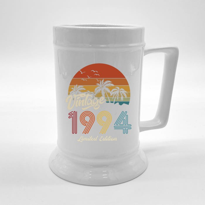 29th Birthday Vintage Limited Edition 1994 Front & Back Beer Stein