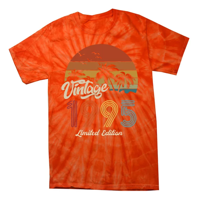 28th Birthday Vintage Limited Edition 1995 Tie-Dye T-Shirt