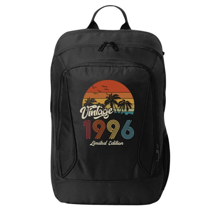 27th Birthday Vintage Limited Edition 1996 City Backpack