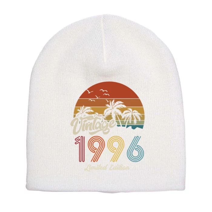 27th Birthday Vintage Limited Edition 1996 Short Acrylic Beanie