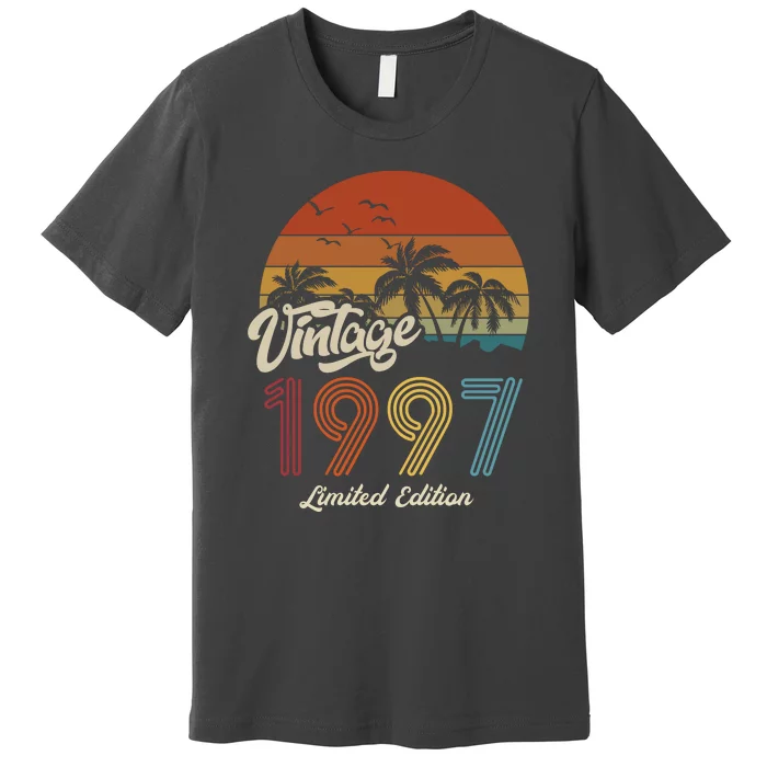 26th Birthday Vintage Limited Edition 1997 Premium T-Shirt