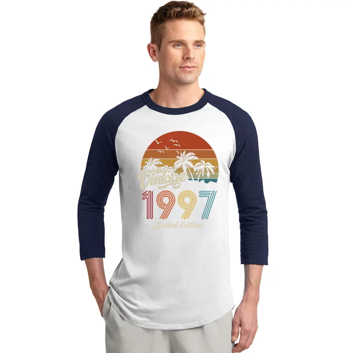 26th Birthday Vintage Limited Edition 1997 Baseball Sleeve Shirt