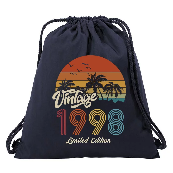 25th Birthday Vintage Limited Edition 1998 Drawstring Bag