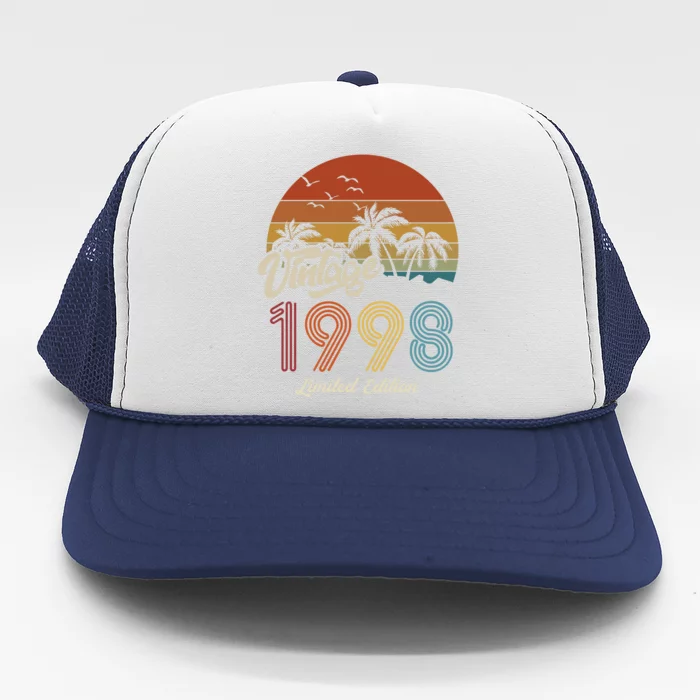 25th Birthday Vintage Limited Edition 1998 Trucker Hat