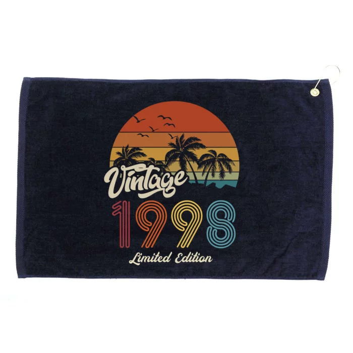 25th Birthday Vintage Limited Edition 1998 Grommeted Golf Towel