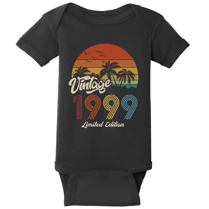 24th Birthday Vintage Limited Edition 1999 Baby Bodysuit