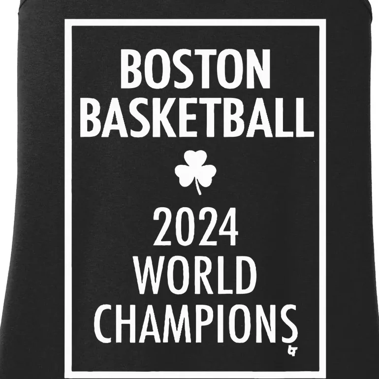 2024 Champions Boston Basketball Ladies Essential Tank