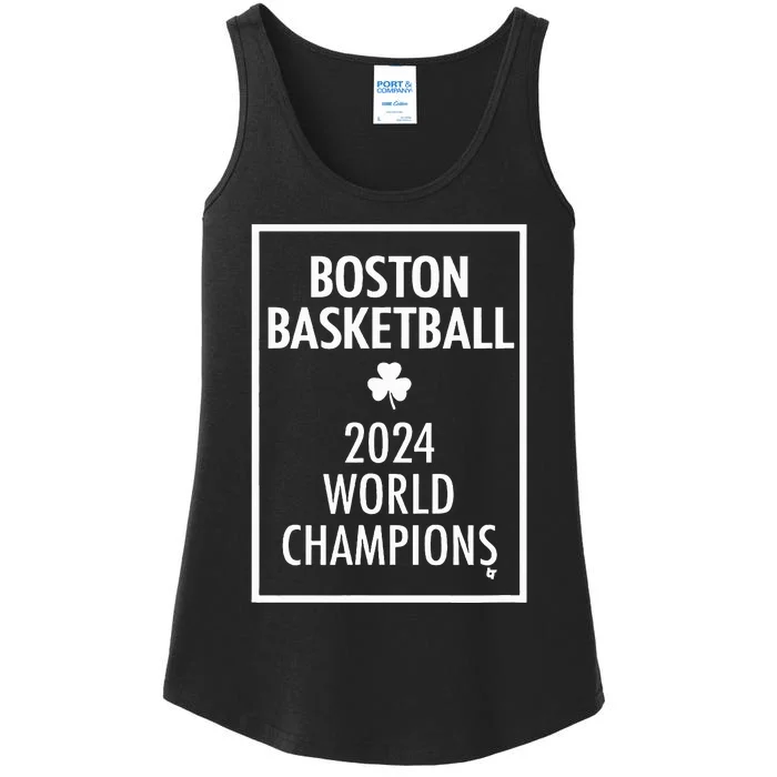 2024 Champions Boston Basketball Ladies Essential Tank