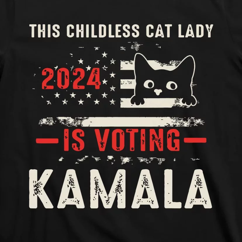 2024 Childless Cat Lady T-Shirt