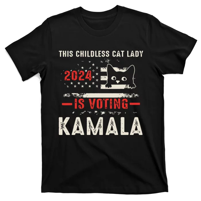 2024 Childless Cat Lady T-Shirt