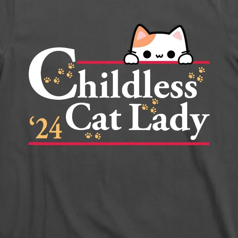 2024 Childless Cat Lady T-Shirt