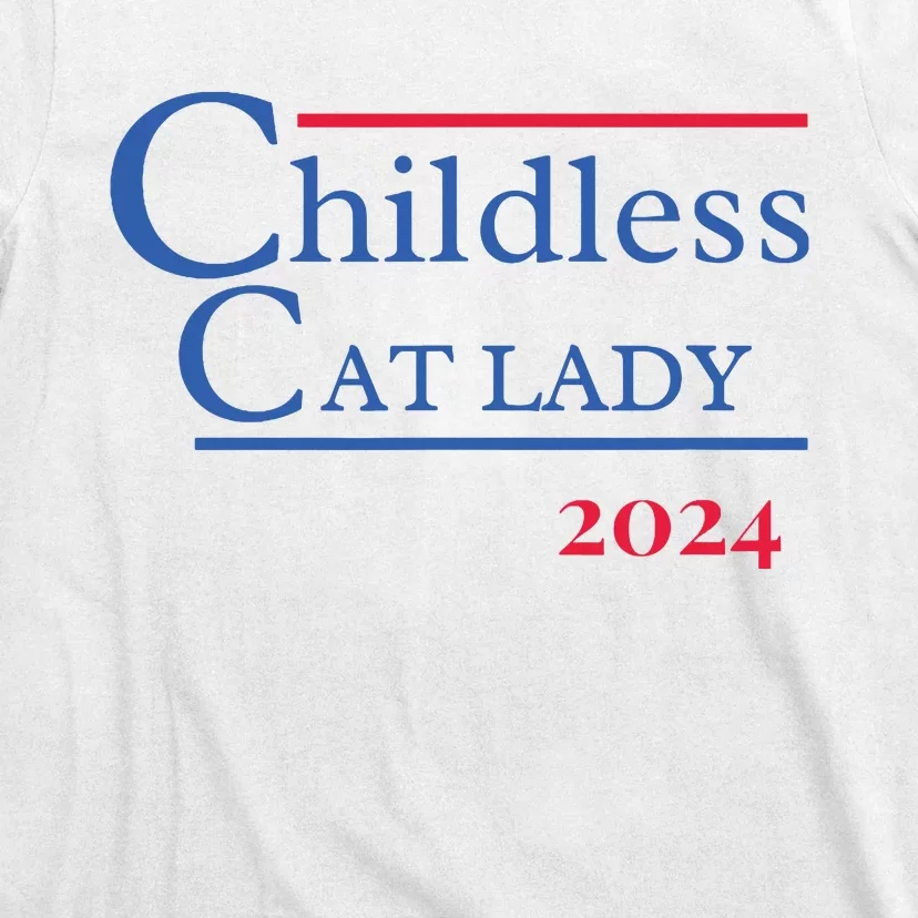 2024 Childless Cat Lady T-Shirt