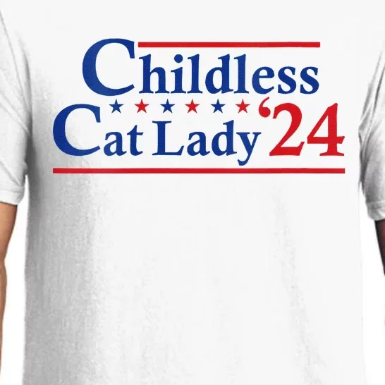 2024 Childless Cat Lady Kamala Pajama Set