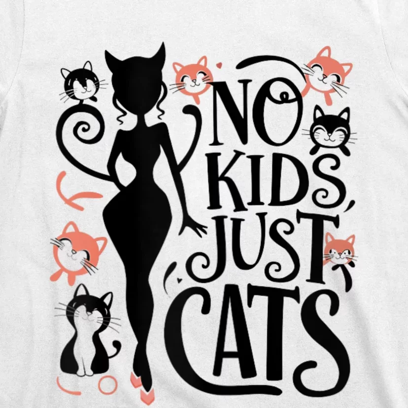 2024 Childless Cat Lady For President T-Shirt