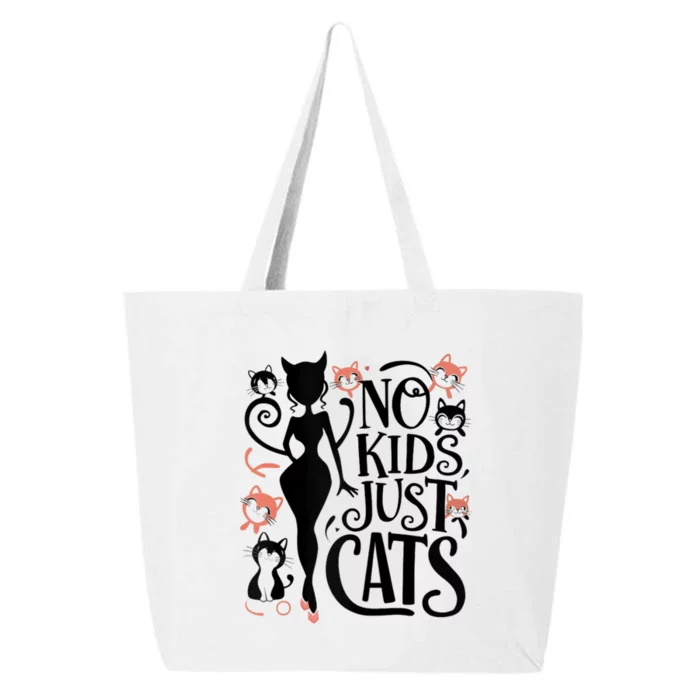 2024 Childless Cat Lady For President 25L Jumbo Tote