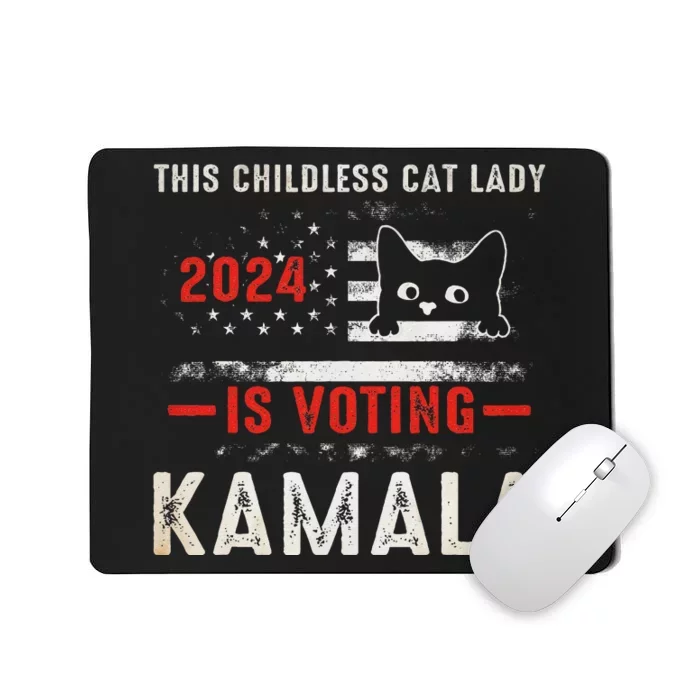 2024 Childless Cat Lady Mousepad