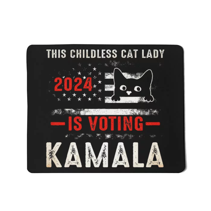 2024 Childless Cat Lady Mousepad