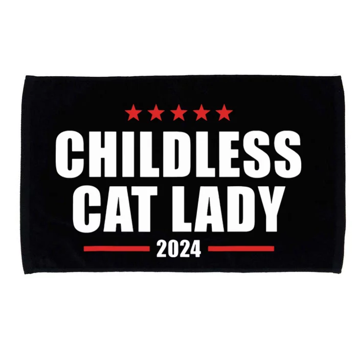 2024 Childless Cat Lady Microfiber Hand Towel